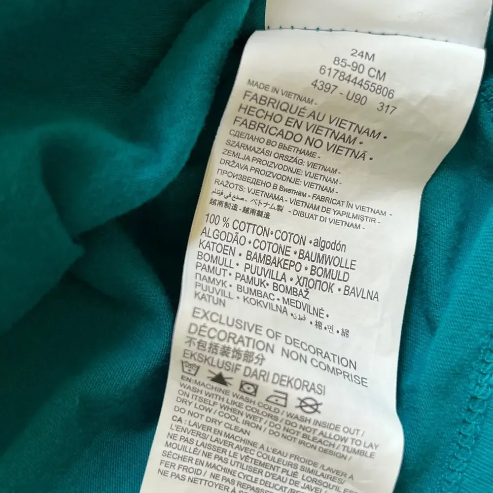 Nike Jordan Jumpman Teal Navy Matching 3-Piece Jogger Sweatsuit Set 24Months